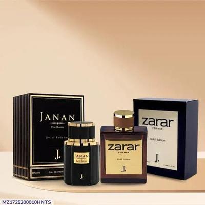 Pack of 2 Perfume ( Janan & Zarar Gold ) Long Lasting Fragrance